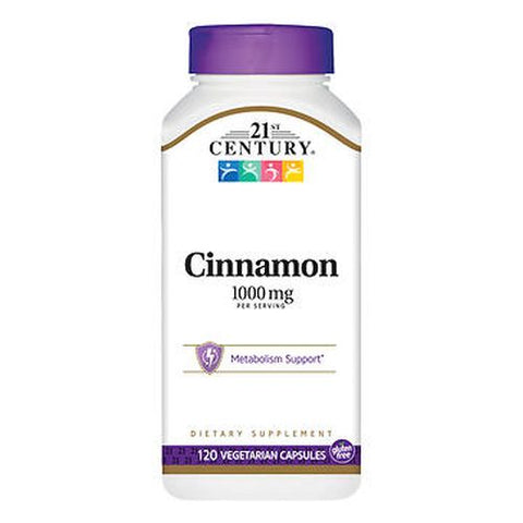21st Century, 21st Century Cinnamon, 120 Caps