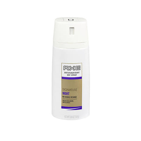 Axe, Signature Antiperspirant Dry Spray Night, 3.8 Oz