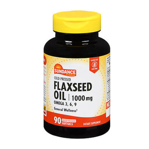 Sundance, Vitamins Flaxseed Oil Softgels, 1000 mg, 90 Tabs
