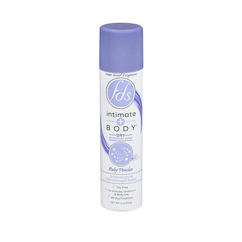 Fds, Intimate Deodorant Spray Baby Powder, 2 Oz