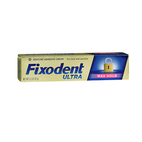 Fixodent, Ultra Denture Adhesive, 2.2 Oz