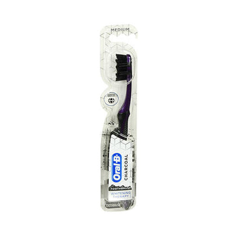 Oral-B, Charcoal Tooth Brush Medium, 1 Each