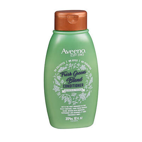 Aveeno, Refresh & Thicken Fresh Greens Blend Conditioner, 12 Oz