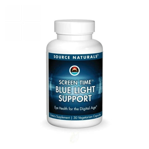Screen Time Blue Light Support 30 Vegi Caps by Source Naturals
