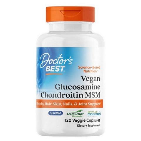 Doctors Best, Vegan Glucosamine Chondroitin MSM, 120 Veg Caps