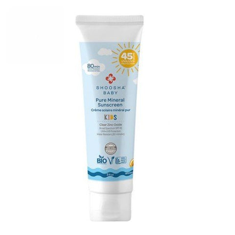 Organic Baby Mineral Sunscreen SPF 45 3 Oz by Shoosha