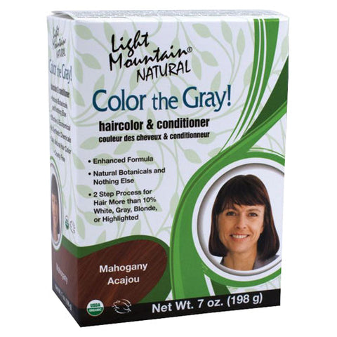 Light Mountain, Color The Gray, Mahogany 7 Oz