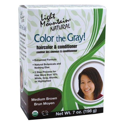 Light Mountain, Color The Gray, Brown-Medium 7 Oz