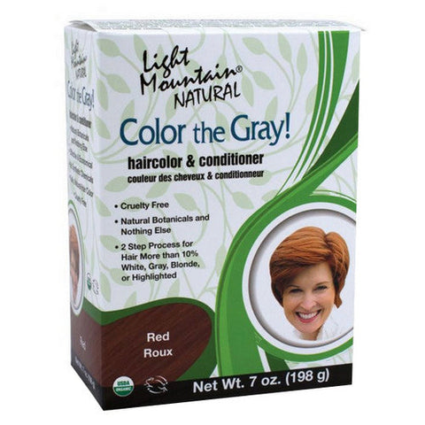 Light Mountain, Color The Gray, Red 7 Oz
