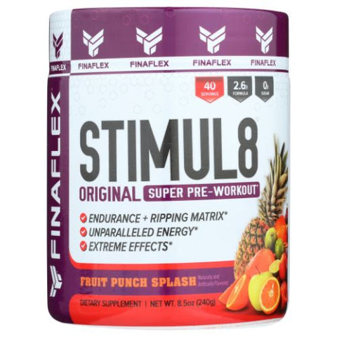 Finaflex, Stimul 8, Fruit Punch & Spalsh 240 Grams