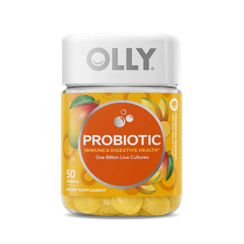Probiotic Gummy Tropical Mango 50 Gummies by Olly