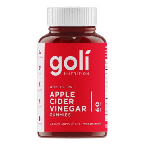 Apple Cider Vinegar Gummies 60 Gummies by Goli Nutrition