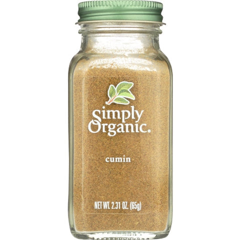 Simply Organic, Ssnng Cumin Org Bttl, 2.31 Oz