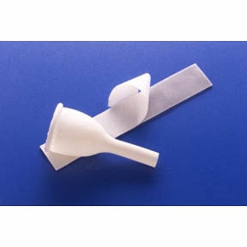 Male External Catheter Golden-Drain Foam Strap Latex Large 1 Each by Teleflex Medical