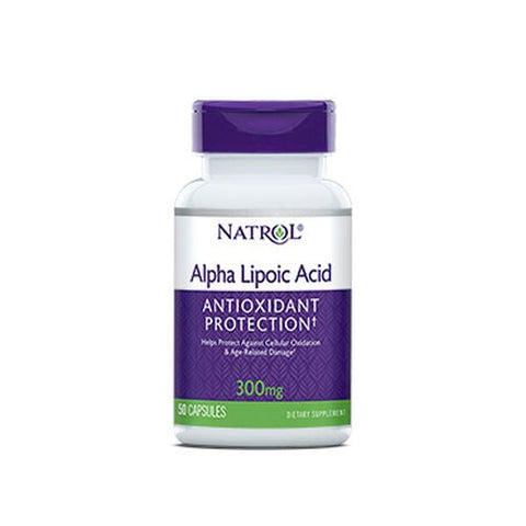 Natrol, Alpha Lipoic Acid, 300 MG, 50 Caps