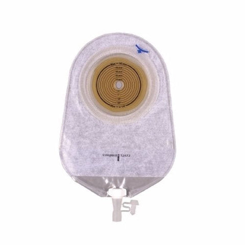Coloplast, Urostomy Pouch Assura One-Piece System 10-3/4 Inch Length 7/8 Inch Stoma Drainable Convex, Pre-Cut, Box Of 10