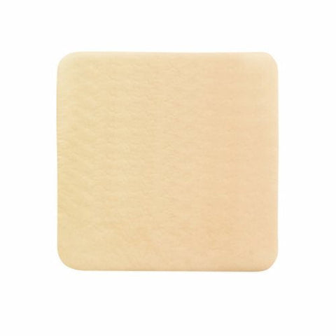McKesson, Thin Foam Dressing 6 X 6 Inch With Border Film Backing Silicone Gel 4894, Case Of 20