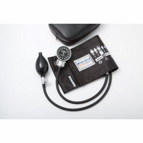 McKesson, Aneroid Sphygmomanometer Unit Adult Cuff Nylon Cuff 23 - 40 cm 01-720-11ABKGM, Count of 20