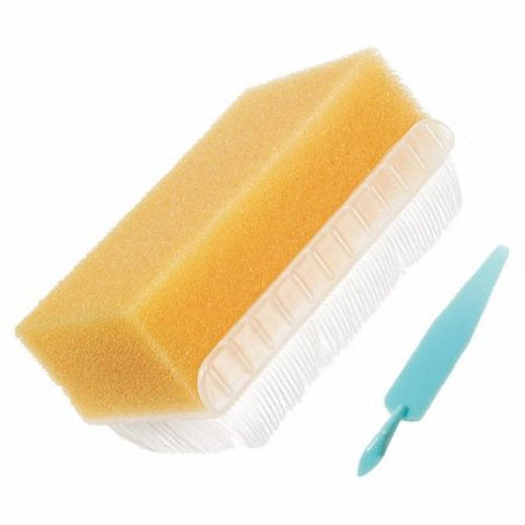 Scrub Brush E-Z Scrub Polyethylene Green Green Case of 300 by Becton Dickinson