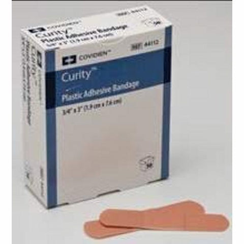 Adhesive Strip 3/4 x 3 Inches, Sheer, 50 Count by Cardinal