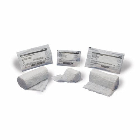 Fluff Bandage Roll Dermacea Gauze 3-Ply 2 Inch X 4 Yard Roll Shape Sterile Case of 96 by Cardinal