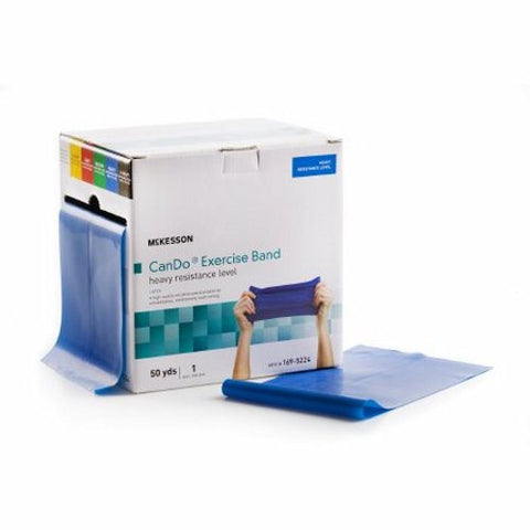 Exercise Resistance Band 50 Yards, Blue, 1 Each by McKesson