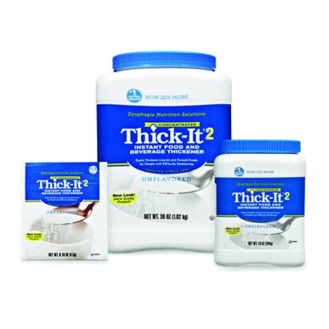 Food Thickener Thick-It 2 10 oz. Container Canister Unflavored Ready to Mix Consistency Varies By P Case of 12 by Thick-It