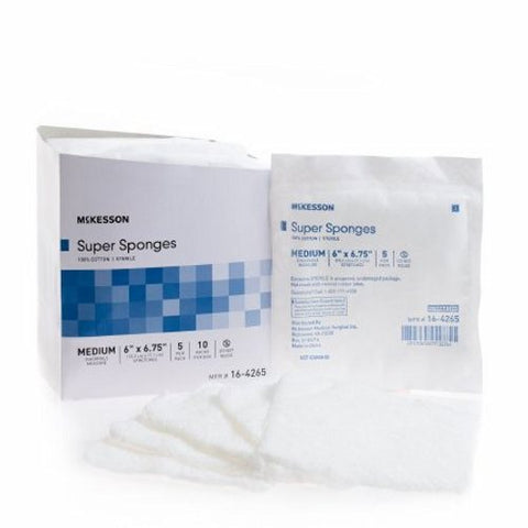 McKesson, Fluff Dressing 6 X 6-3/4 Inch Sterile 16-42626, 1 Pack