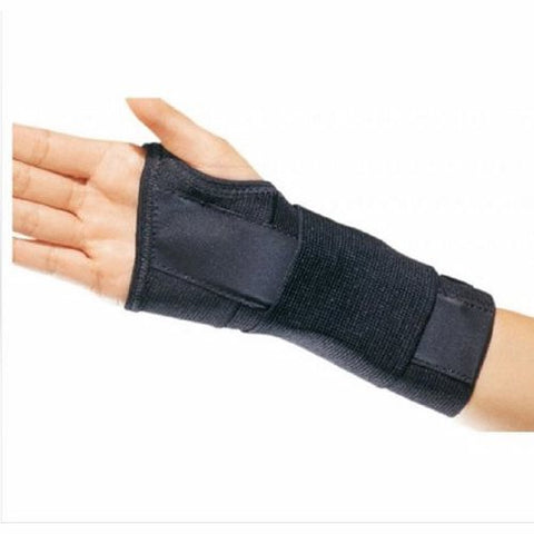DJO, Wrist Support PROCARE CTS Contoured Cotton / Elastic Left Hand Black Small, Count of 1