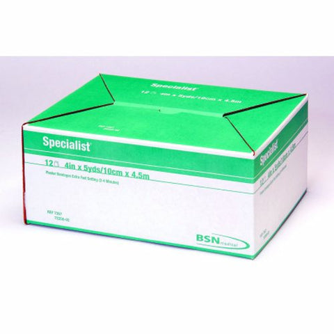 Plaster Bandage Specialist 2 Inch X 9 Foot Plaster White Case of 72 by Bsn-Jobst