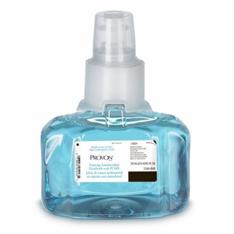 Antimicrobial Soap PROVON Foaming 700 mL Dispenser Refill Bottle Floral Scent Case of 3 by Gojo