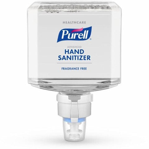 Hand Sanitizer Purell Healthcare Advanced Gentle & Free 1,200 mL Ethyl Alcohol Foaming Dispenser Re Case of 1 by Gojo