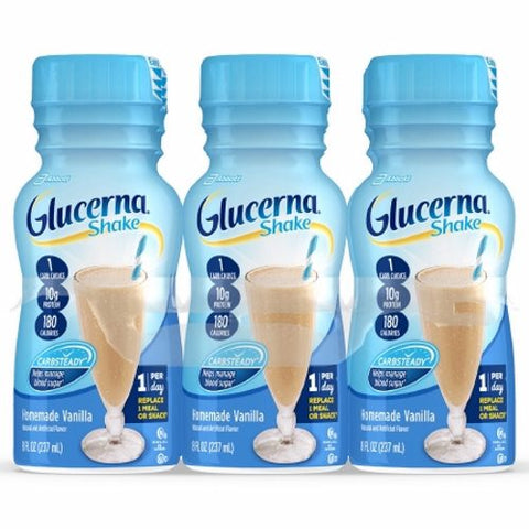 Abbott Nutrition, Glucerna Shake Vanilla Flavor, 8 Oz