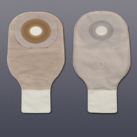 Hollister, Colostomy Pouch One-Piece System 12 Inch Length Flat 8635, Box Of 10