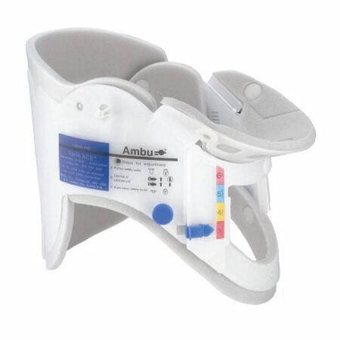 Ambu, Cervical Collar Perfit ACE Plastic Adult Extrication 3 to 6 Inch Height, Count of 1