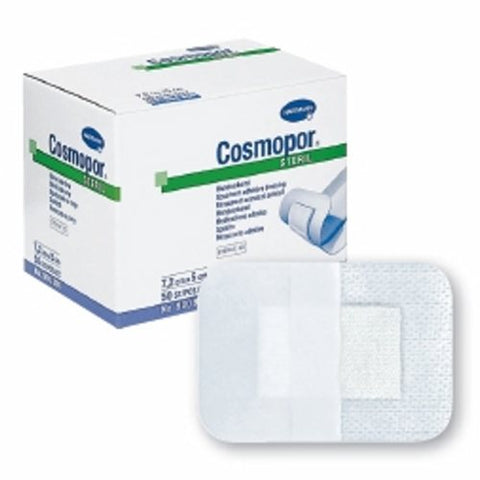Hartmann Usa Inc, Adhesive Dressing Cosmopor 4 X 4 Inch NonWoven Square White Sterile, Box Of 25