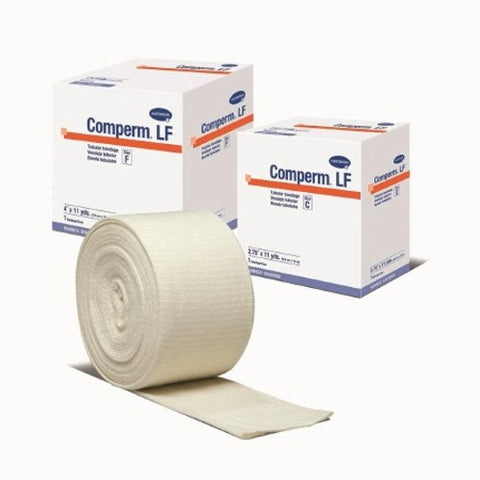 Hartmann Usa Inc, Tubular Support Bandage Comperm 3 Inch X 11 Yard Standard Compression Pull On Natural Size D NonSte, Box Of 1