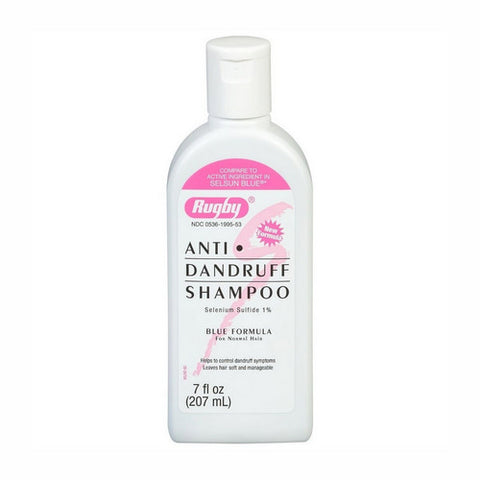 Rugby, Selenium Sulfide Anti-Dandruff Shampoo, 7 Oz
