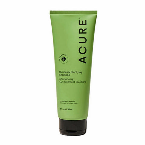 Acure, Curiously Clarifying Shampoo, Lemongrass & Argan 8 Oz