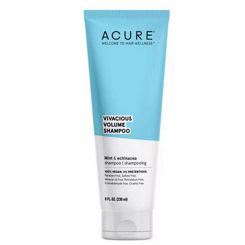 Acure, Vivacious Volume Shampoo, Mint & Echinacea 8 Oz