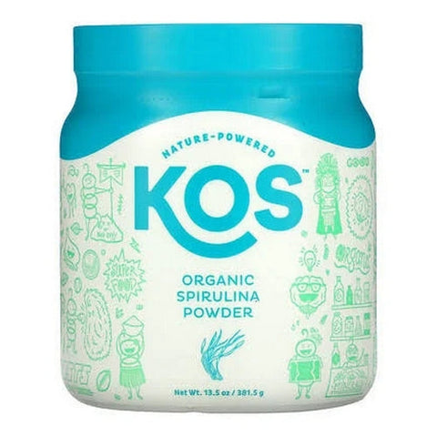 Organic Spirulina Powder 13.5 Oz by Kos