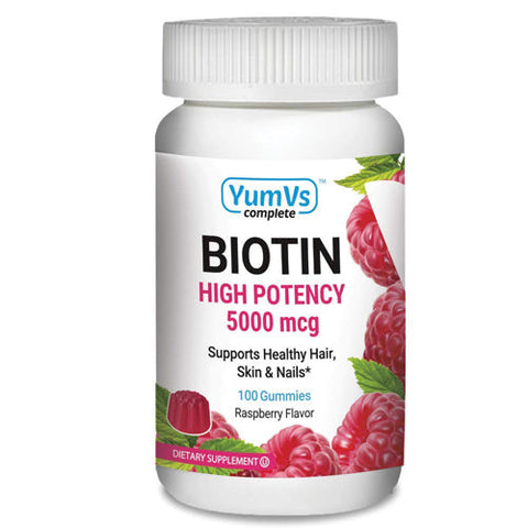 Biotin 100 Gummies by Yum-V's