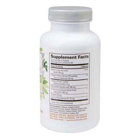 Quantum Health, Super Lysine +, 180 VCaps