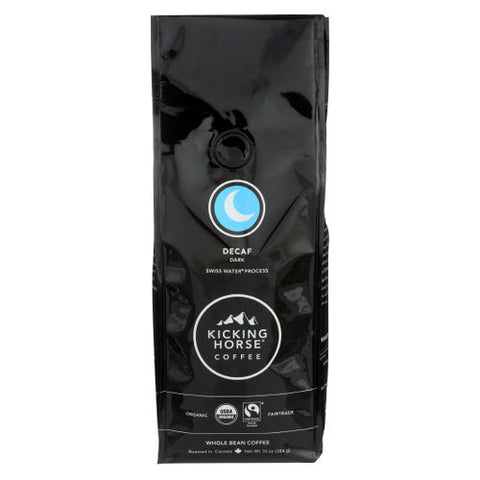 Kicking Horse, Coffee Whole Bean Decaf, 10 Oz(Case Of 6)