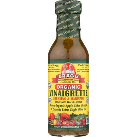 Bragg, Healthy Organic Vinaigrette, 12 Oz(Case Of 6)