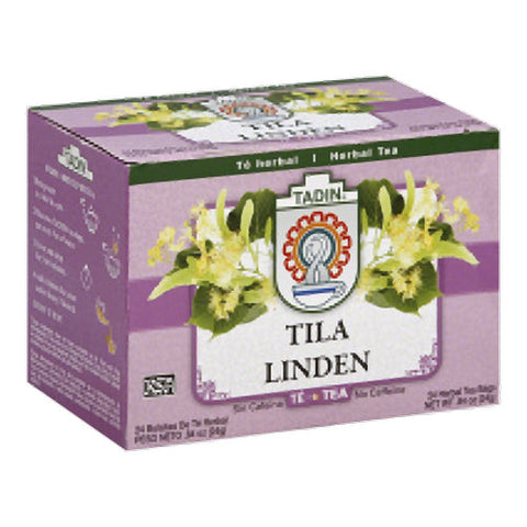 Tea Tila Case of 6 X 24 Bags by Tadin