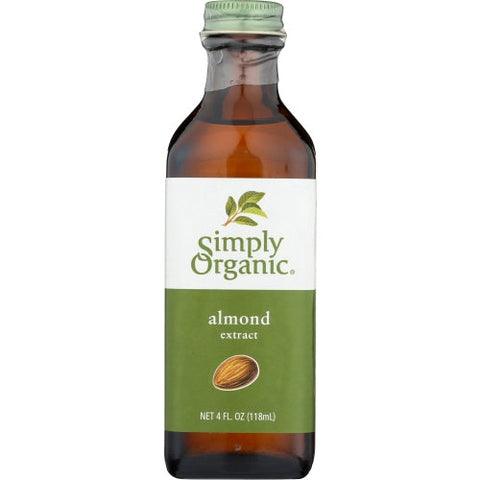 Simply Organic, Organic Almond Extract, 4 Oz