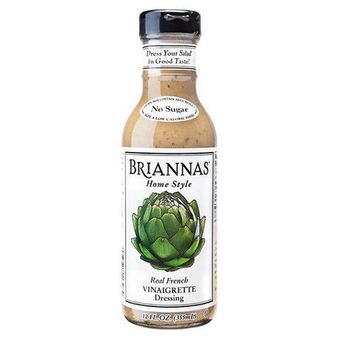 Briannas, Home Style Dressing French Vinaigrette, 12 Oz