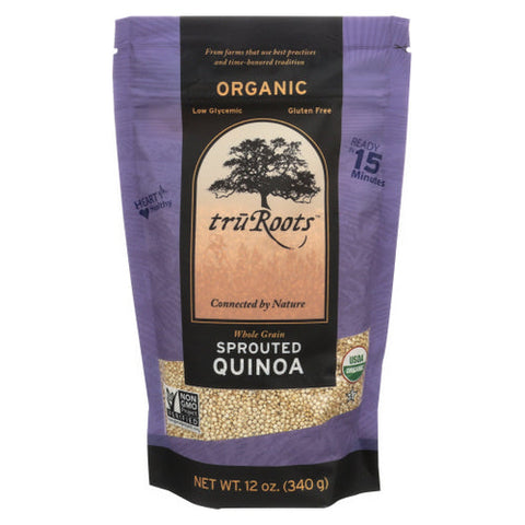 Truroots, Organic Sprouted Quinoa, 12 Oz(Case Of 6)