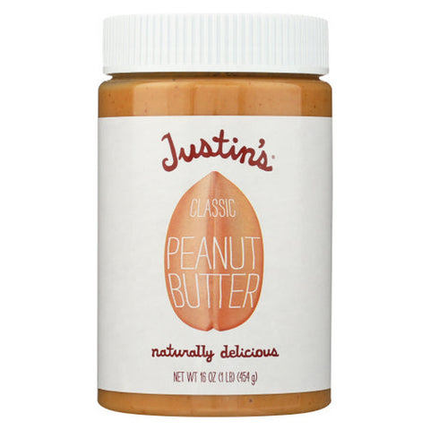 Classic Peanut Butter Case of 12 X 16 Oz by Justins